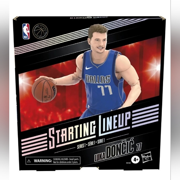 Luka Doncic NEW Hasbro Starting Lineup Series 1 NBA 6" Action Figure - Picture 2 of 12